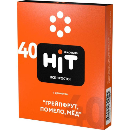 Табак Грейпфрут, помело, мёд "Burn Black HIT" 30гр.