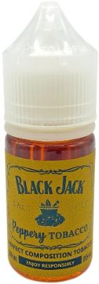 PEPPERY TOBACCO 20мг Black Jack SALT 30мл Жидкость