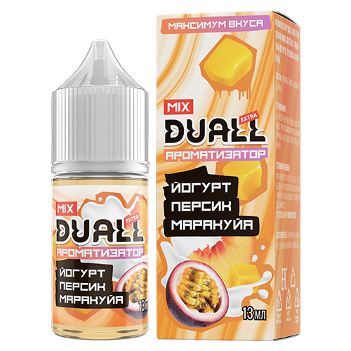Ароматизатор для 30мл Duall Mix Extra Йогурт персик маракуйа