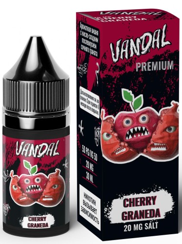 Cherry Graneda (Вишня, Гранат) 20мг VANDAL PREMIUM SALT 30мл Жидкость