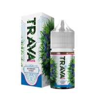 Ароматизатор для 30мл "TRAVA" BLUEBERRY & MINT (синие ягоды / мята)