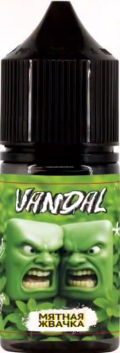 Мятная Жвачка 20мг VANDAL BAD HABIT SALT 30мл Жидкость