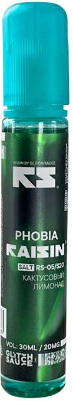 Phobia 20мг Glitch Sauce Raisin SALT 30мл Жидкость