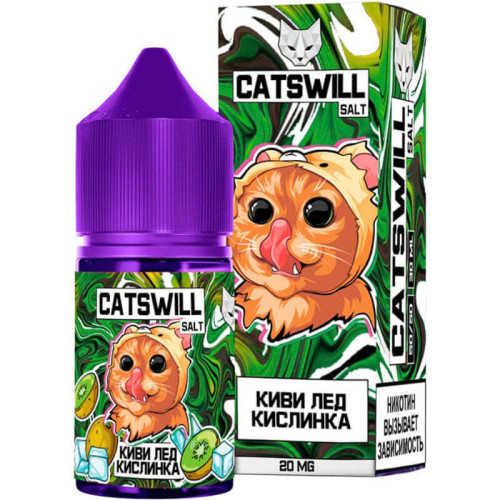 Киви Лед Кислинка 20мг STRONG Catswill 30мл Жидкость
