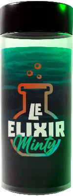 Аром.+ флакон 100мл DARK X SIZE Le Elixir Minty (Арбуз и мята)