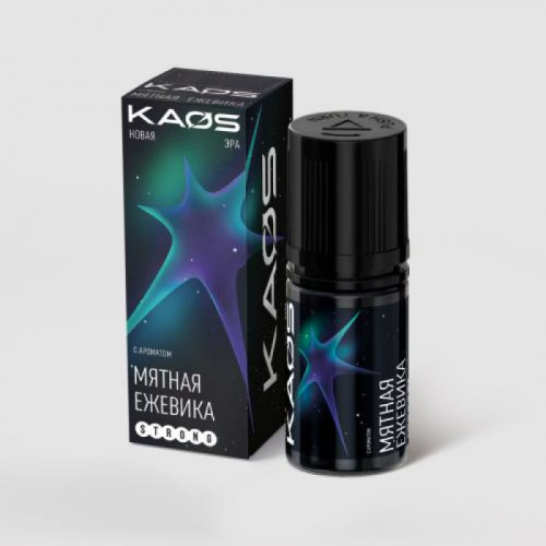 Мятная Ежевика 20мг KAOS STRONG SALT 30мл Жидкость