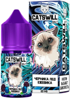 Черника Ежевика Лед 20мг Catswill 30мл Жидкость