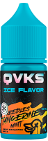 Ароматизатор для 30мл QVKS ICE KONSTRUKT Хвоя Мандарин Мята