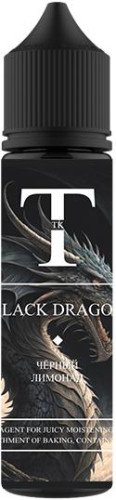 Ароматизатор для 60мл SAGA Black Dragon (Брусника, Пихта, Лимон)