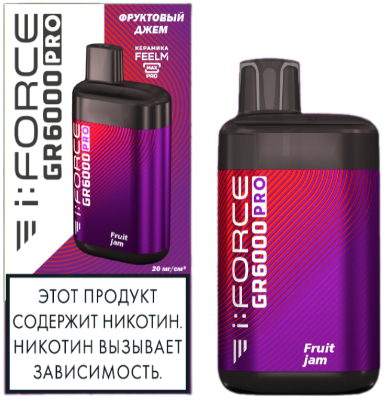 ЭСДН i:FORCE GR6000 PRO 2% Фруктовый Джем
