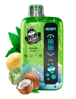 HUSKY AIRMAX PRO 20000 Armor Head (Кокосовое мороженое с мятой и льдом)