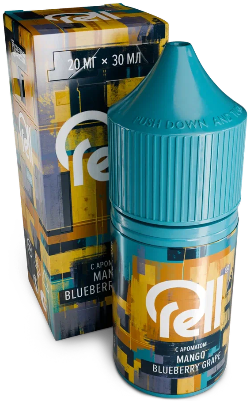 Mango Blueberry Grape 20мг RELL AZURE SALT 30мл Жидкость