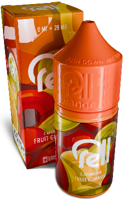 Fruit gummies 20мг RELL ORANGE SALT 30мл Жидкость