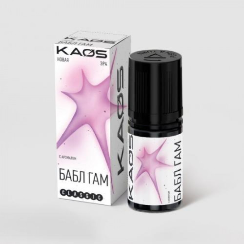 Бабл Гам 20мг KAOS CLASSIC SALT 30мл Жидкость
