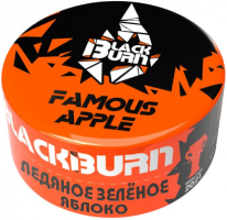 Табак Легендарное яблоко (Famous Apple) "Burn Black" 25гр.