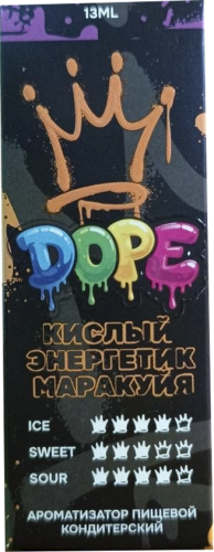 Ароматизатор для 30мл DOPE КИСЛЫЙ ЭНЕРГЕТИК МАРАКУЙЯ