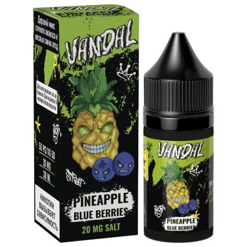 OXID Pineapple Blue Berries 20мг VANDAL SALT 30мл Жидкость