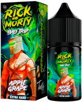 Яблоко Виноград 20мг Hard RICK AND MORTY BAD TRIP SALT 30мл Жидкость