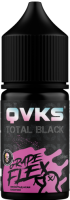 Ароматизатор для 30мл QVKS TOTAL BLACK KONSTRUKT Виноград Асаи Базилик