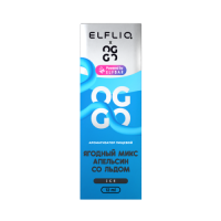 Ароматизатор для 30мл ELFLIQ X OGGO Ice Ягодный микс апельсин со льдом (Strawberry Blueberry Orange)