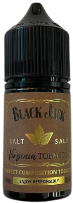 VIRGINIA TOBACCO 20мг Black Jack SALT 30мл Жидкость