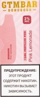 Картридж ЭСДН GTM BAR BOND 6000 Pink Lemonade Mint (Цитрусовый лимонад с мятой)