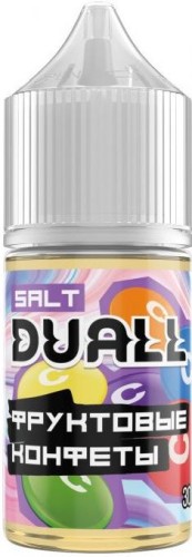 Фруктовые конфеты 20мг DUALL SALT 30мл Жидкость