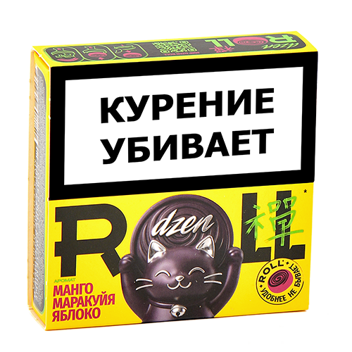 Табак Манго, маракуйя, яблоко DZEN Roll 20гр.