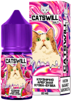 Клубнично Арбузная Хуба Бубба 20мг Catswill 30мл Жидкость