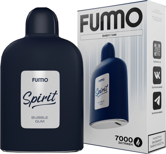ЭСДН FUMMO SPIRIT 7000 2% Bubble Gum (Бабл Гам)