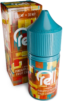 Pineapple Passion Fruit Cranberry 20мг RELL AZURE SALT 30мл Жидкость