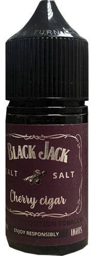 Cherry Cigar 20мг STRONG Black Jack SALT 30мл Жидкость