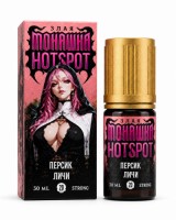 Персик личи 70мг Злая монашка х HOTSPOT SALT 30мл Жидкость
