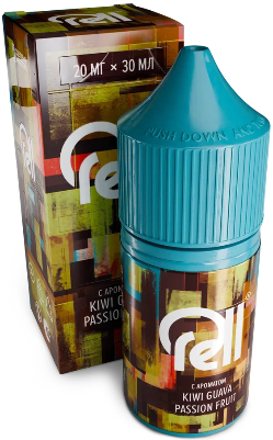 Kiwi Guava Passion Fruit 20мг RELL AZURE SALT 30мл Жидкость