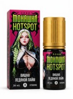 Вишня ледяной лайм 70мг Злая монашка х HOTSPOT SALT 30мл Жидкость