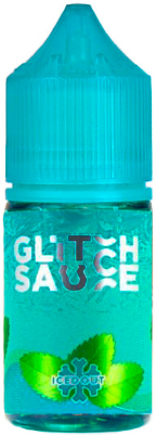 Iced Out Sweet Mint 20мг Glitch Sauce SALT 30мл Жидкость