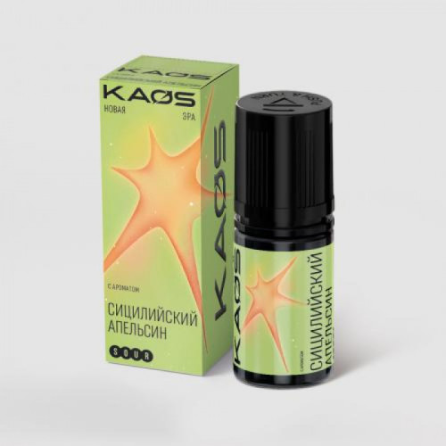 Сицилийский Апельсин 20мг KAOS SOUR SALT 30мл Жидкость