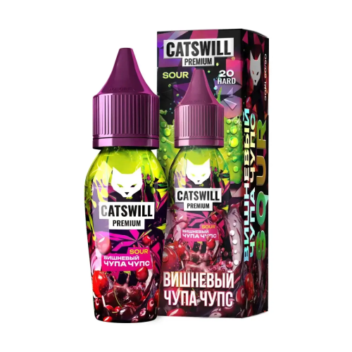 Вишневый чупа чупс 20мг CATSWILL PREMIUM SOUR 30мл Жидкость