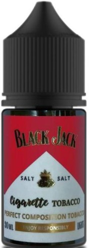 CIGARETTE TOBACCO 20мг STRONG Black Jack SALT 30мл Жидкость