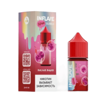 Кислая вишня 20мг INFLAVE BUBBLE SALT 30мл Жидкость
