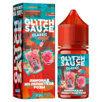 Лимонад из лепестков розы 20мг Glitch Sauce Classic SALT 30мл Жидкость