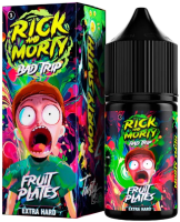 Фруктовые Пластинки 20мг Hard RICK AND MORTY BAD TRIP SALT 30мл Жидкость