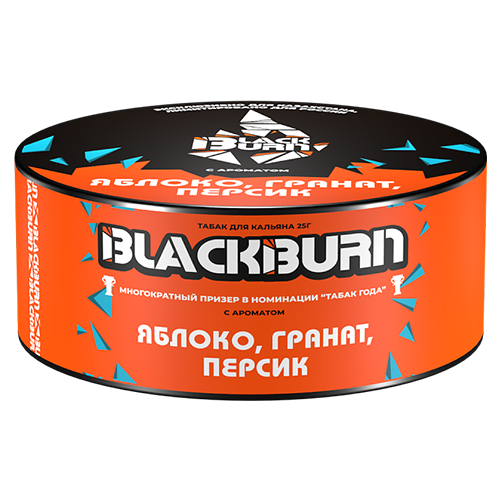 Табак Яблоко, гранат, персик "Burn Black" 25гр.