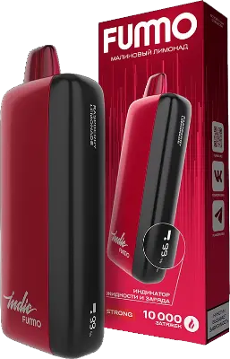 ЭСДН FUMMO INDIC 10000 2% Raspberry Lemonade (Малиновый Лимонад)