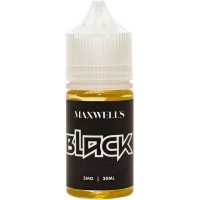 BLACK 12мг Maxwells SALT 30мл Жидкость
