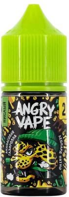 Жидкость для ЭСДН Angry Vape SALT 30мл 20мг Леопард Пятно (ананасовая газировка)