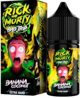 Банан Кокос 20мг Hard RICK AND MORTY BAD TRIP SALT 30мл Жидкость