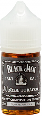 Western Tobacco 20мг Black Jack SALT 30мл Жидкость