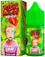 Клюква Лайм 20мг Hard RICK AND MORTY BAD ACID SALT 30мл Жидкость