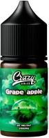 Жидкость для ЭСДН CRAZY CHILL SALT 3мл 20мг Виноград яблоко